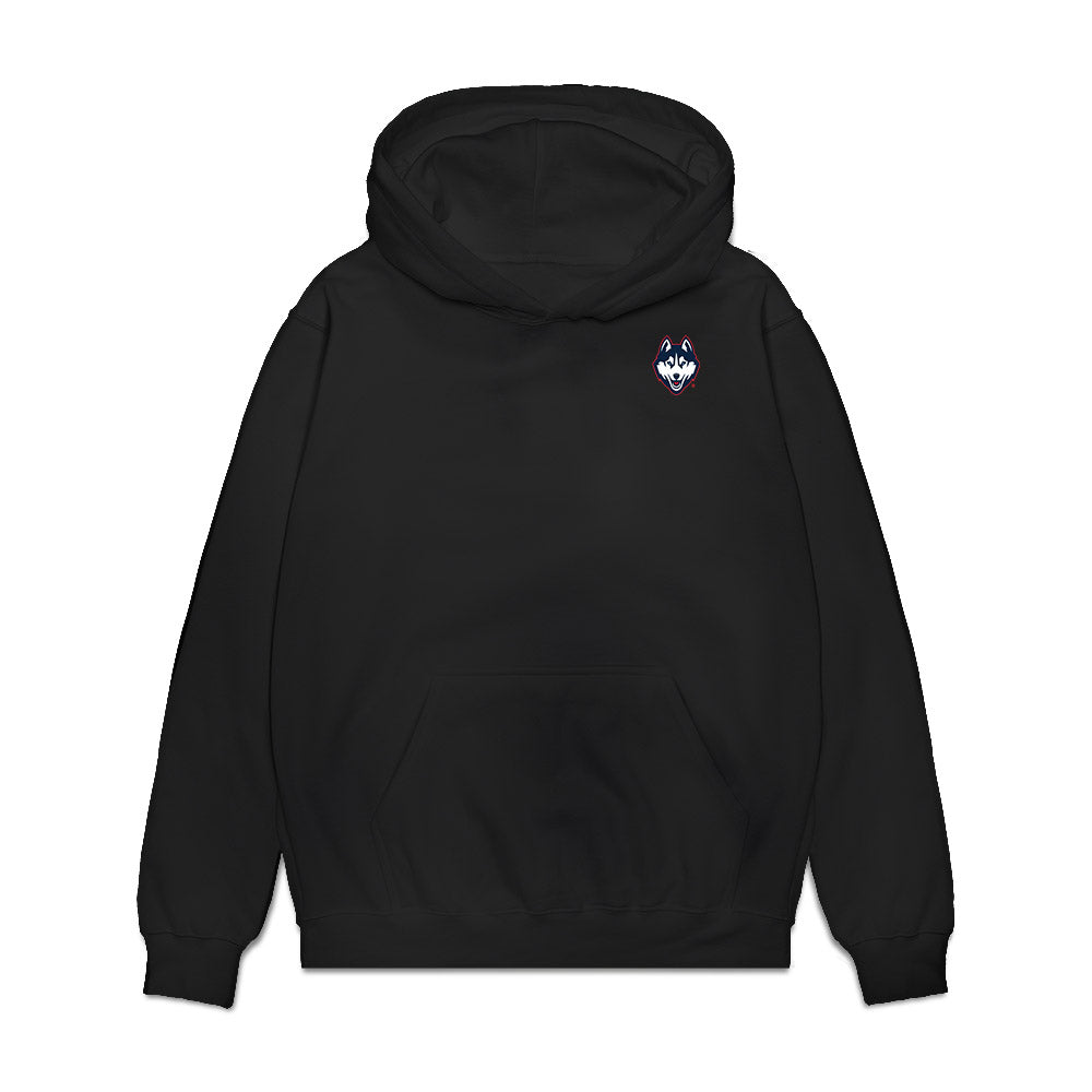 UConn - NCAA Football : Nick Evers - Legacy Premium Hooded Sweatshirt-0
