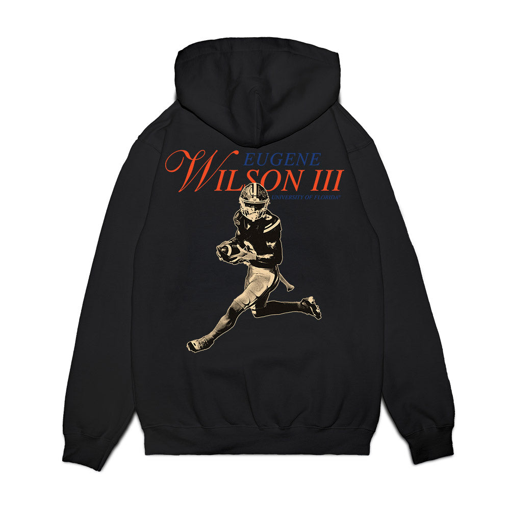 Florida - NCAA Football : Eugene Wilson III - Legacy Premium Hooded Sweatshirt-1