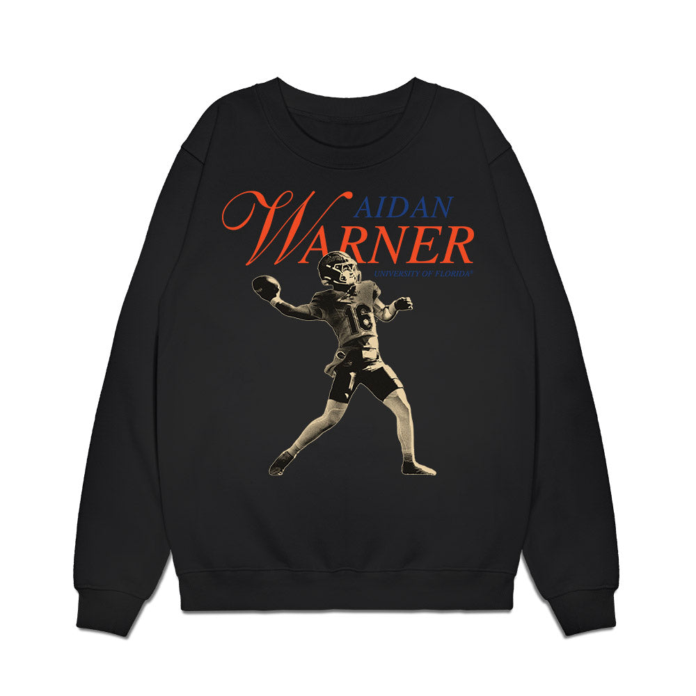 Florida - NCAA Football : Aidan Warner - Legacy Premium Crewneck Sweatshirt-0