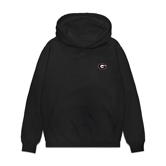 Georgia - NCAA Football : Christen Miller - Legacy Premium Hooded Sweatshirt-0