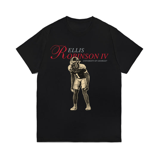 Georgia - NCAA Football : Ellis Robinson IV - Legacy Comfort Colors T-Shirt-0