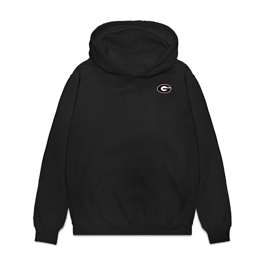 Georgia - NCAA Football : Gunner Stockton - Premium Hooded Sweatshirt-0