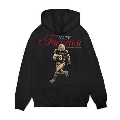 Georgia - NCAA Football : Nate Frazier Jr - Legacy Premium Hooded Sweatshirt-1