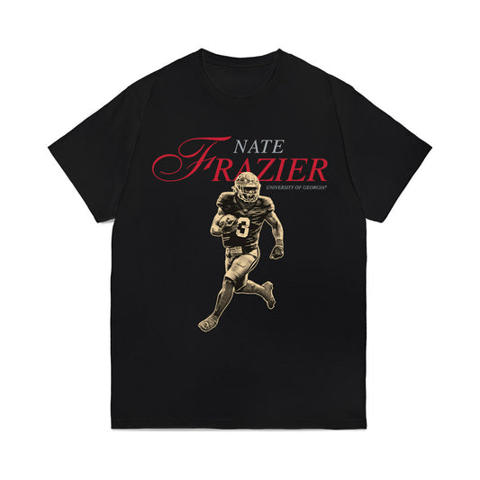 Georgia - NCAA Football : Nate Frazier Jr - Legacy Comfort Colors T-Shirt-0