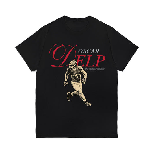 Georgia - NCAA Football : Oscar Delp - Legacy Comfort Colors T-Shirt-0