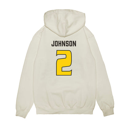 USF - NCAA Football : Jaylen Johnson - Retro Sports Shersey Premium Hooded Sweatshirt-1
