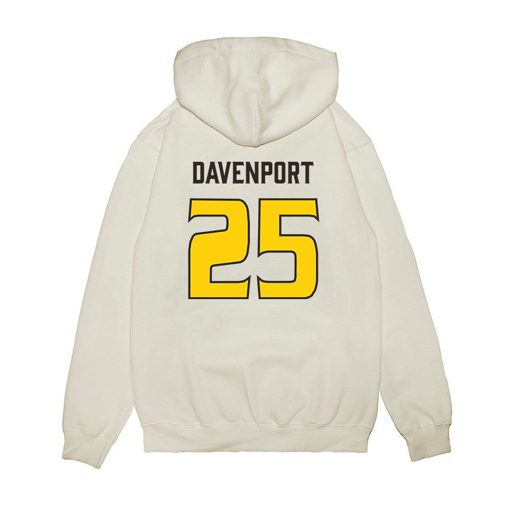 USF - NCAA Football : Nykahi Davenport - Retro Sports Shersey Premium Hooded Sweatshirt-1