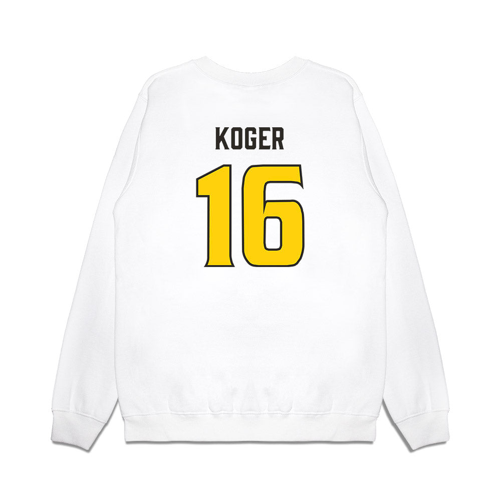 USF - NCAA Football : Jeremiah Koger - Retro Sports Shersey Premium Crewneck Sweatshirt-1