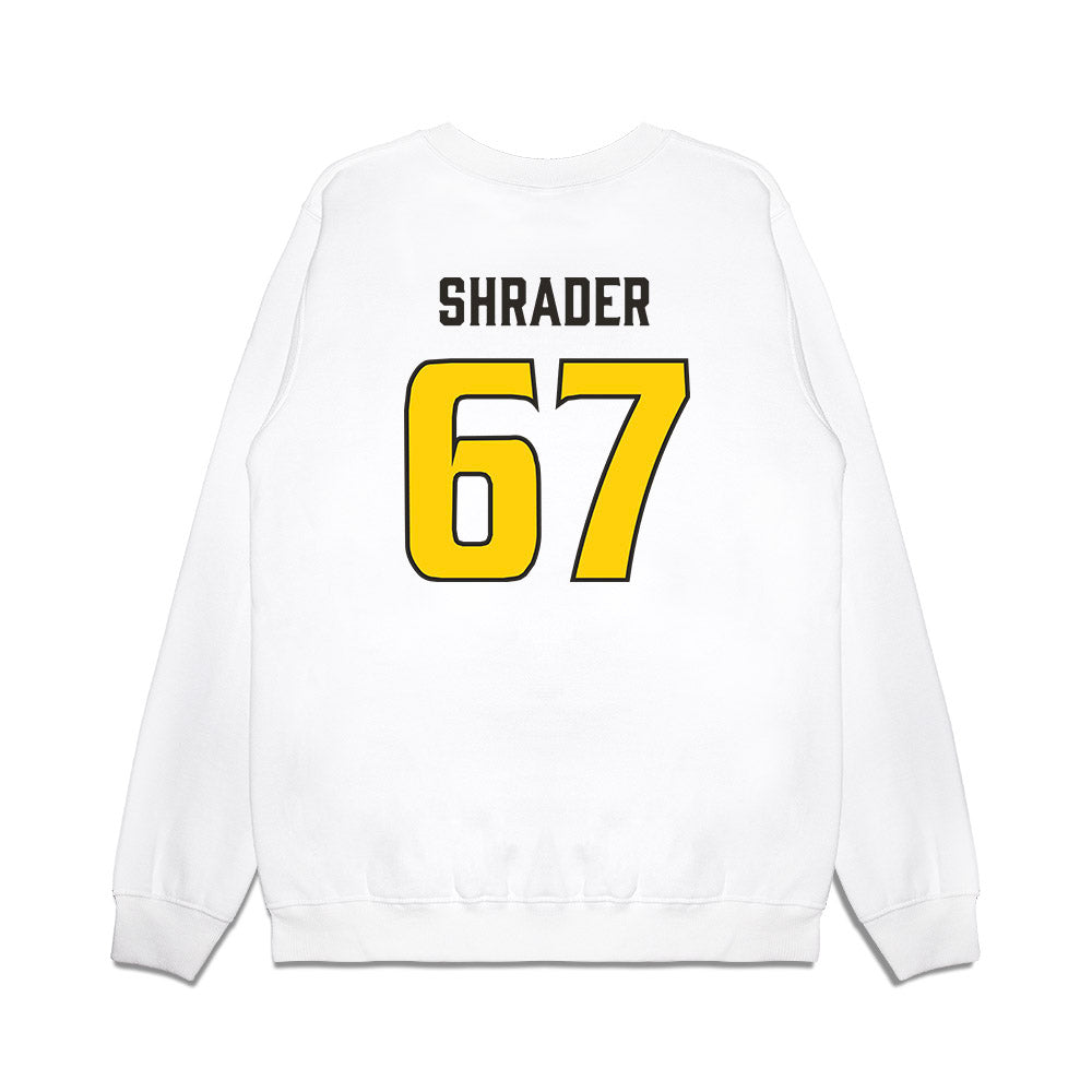 USF - NCAA Football : Thomas Shrader - Retro Sports Shersey Premium Crewneck Sweatshirt-1