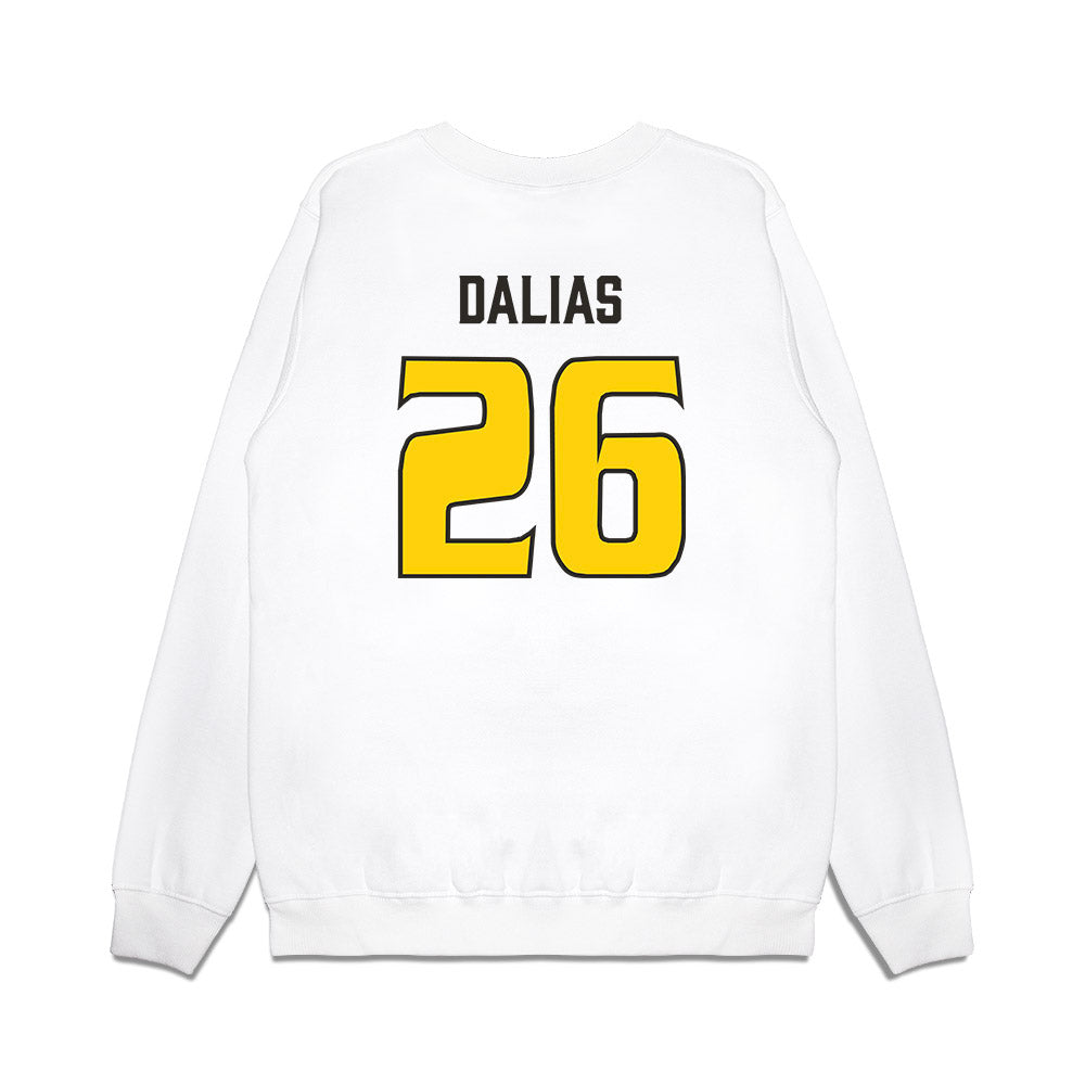 USF - NCAA Football : Jermaine Dalias - Retro Sports Shersey Premium Crewneck Sweatshirt-1