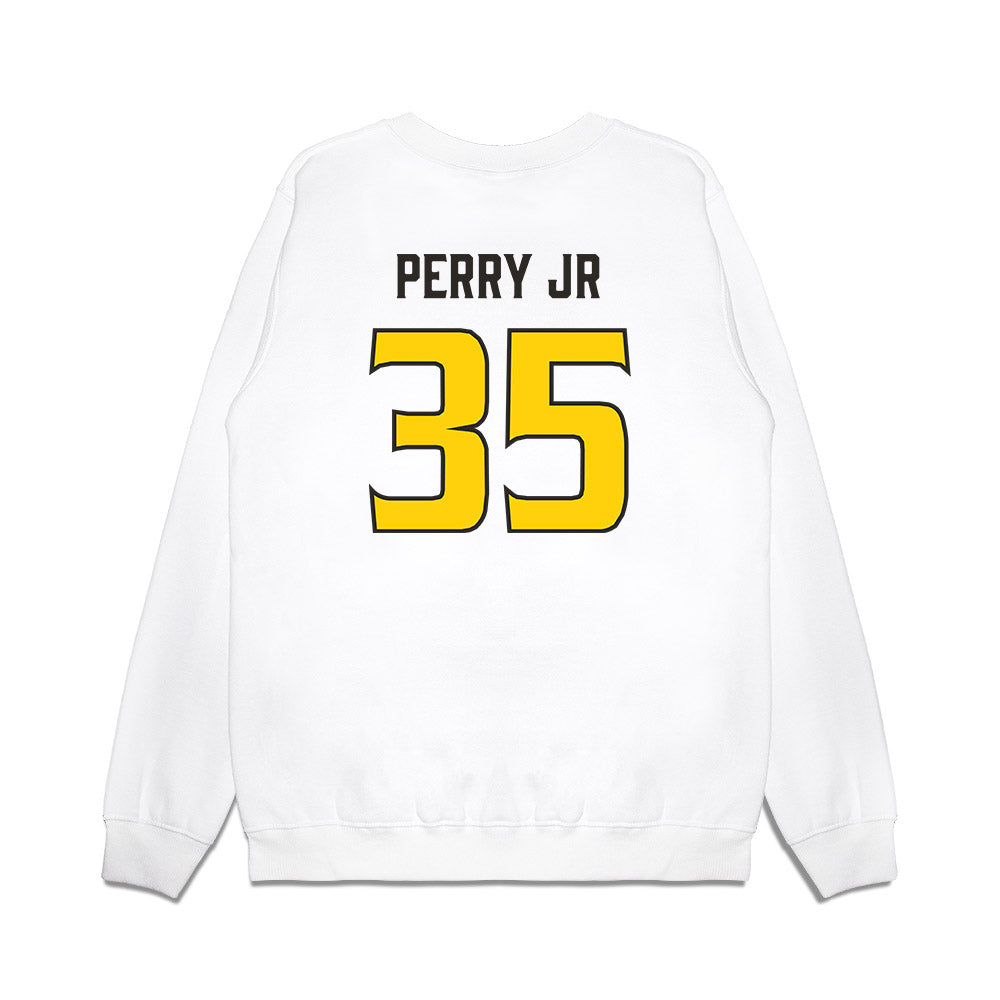 USF - NCAA Football : Herlin Perry Jr - Retro Sports Shersey Premium Crewneck Sweatshirt-1