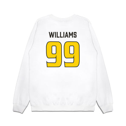 USF - NCAA Football : Marcus Williams - Retro Sports Shersey Premium Crewneck Sweatshirt-1