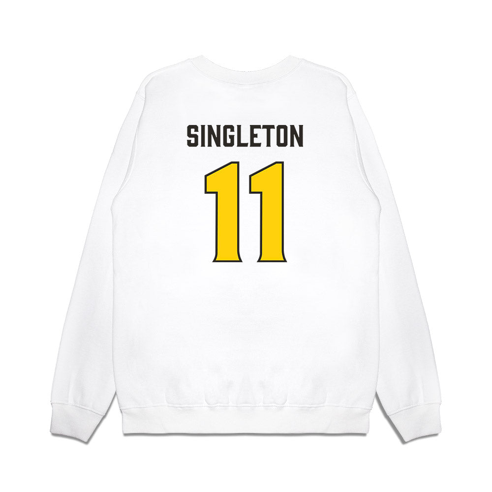 USF - NCAA Football : Keshaun Singleton - Retro Sports Shersey Premium Crewneck Sweatshirt-1