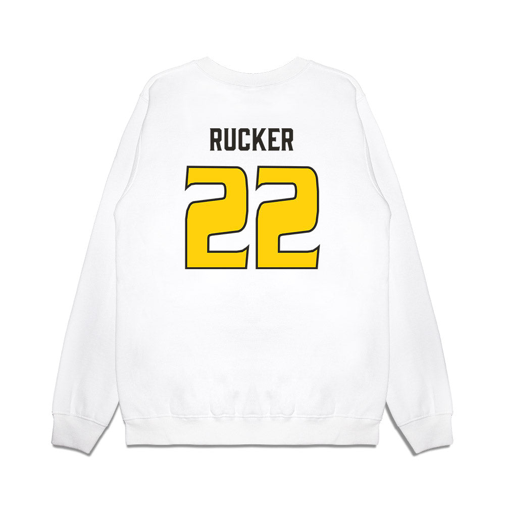 USF - NCAA Football : Deshawn Rucker - Retro Sports Shersey Premium Crewneck Sweatshirt-1