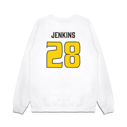 USF - NCAA Football : Ryan Jenkins - Retro Sports Shersey Premium Crewneck Sweatshirt-1