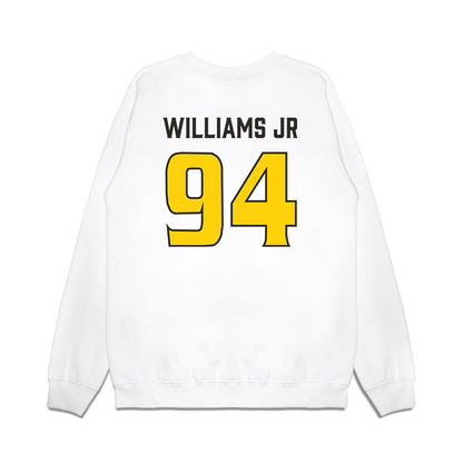 USF - NCAA Football : Brooks Williams Jr - Retro Sports Shersey Premium Crewneck Sweatshirt-1