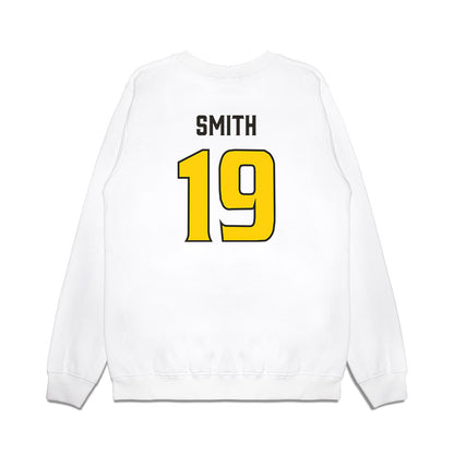 USF - NCAA Football : JeyQuan Smith - Retro Sports Shersey Premium Crewneck Sweatshirt-1
