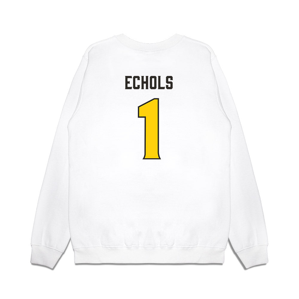 USF - NCAA Football : Jonathan Echols - Retro Sports Shersey Premium Crewneck Sweatshirt-1