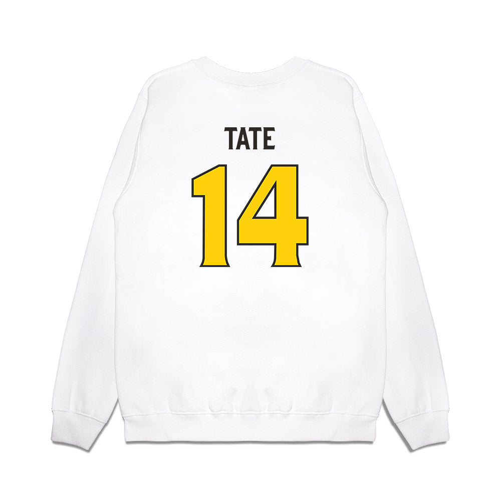 USF - NCAA Football : marcelis Tate - Retro Sports Shersey Premium Crewneck Sweatshirt-1