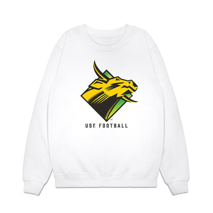 USF - NCAA Football : Derrick Harris Jr - Retro Sports Shersey Premium Crewneck Sweatshirt-0