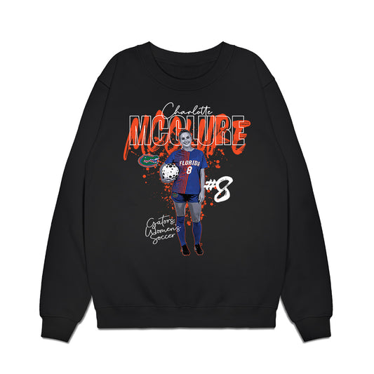 Florida - NCAA Women's Soccer : Charlotte McClure - Collage Premium Crewneck Sweatshirt-0