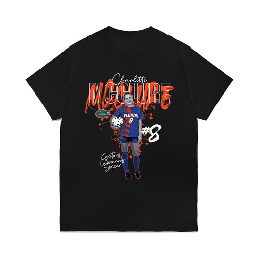 Florida - NCAA Women's Soccer : Charlotte McClure - Collage Comfort Colors T-Shirt-0