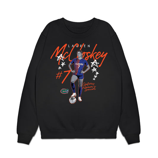 Florida - NCAA Women's Soccer : Lauren McCloskey - Collage Premium Crewneck Sweatshirt-0