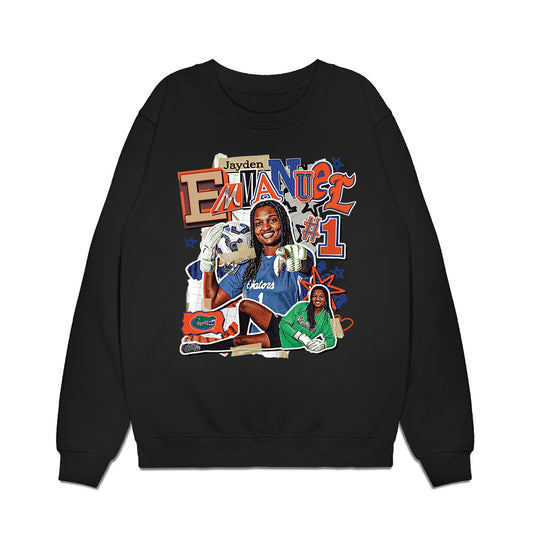 Florida - NCAA Women's Soccer : Jayden Emmanuel - Collage Premium Crewneck Sweatshirt-0