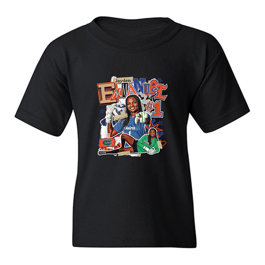 Florida - NCAA Women's Soccer : Jayden Emmanuel - Collage Youth T-Shirt-0