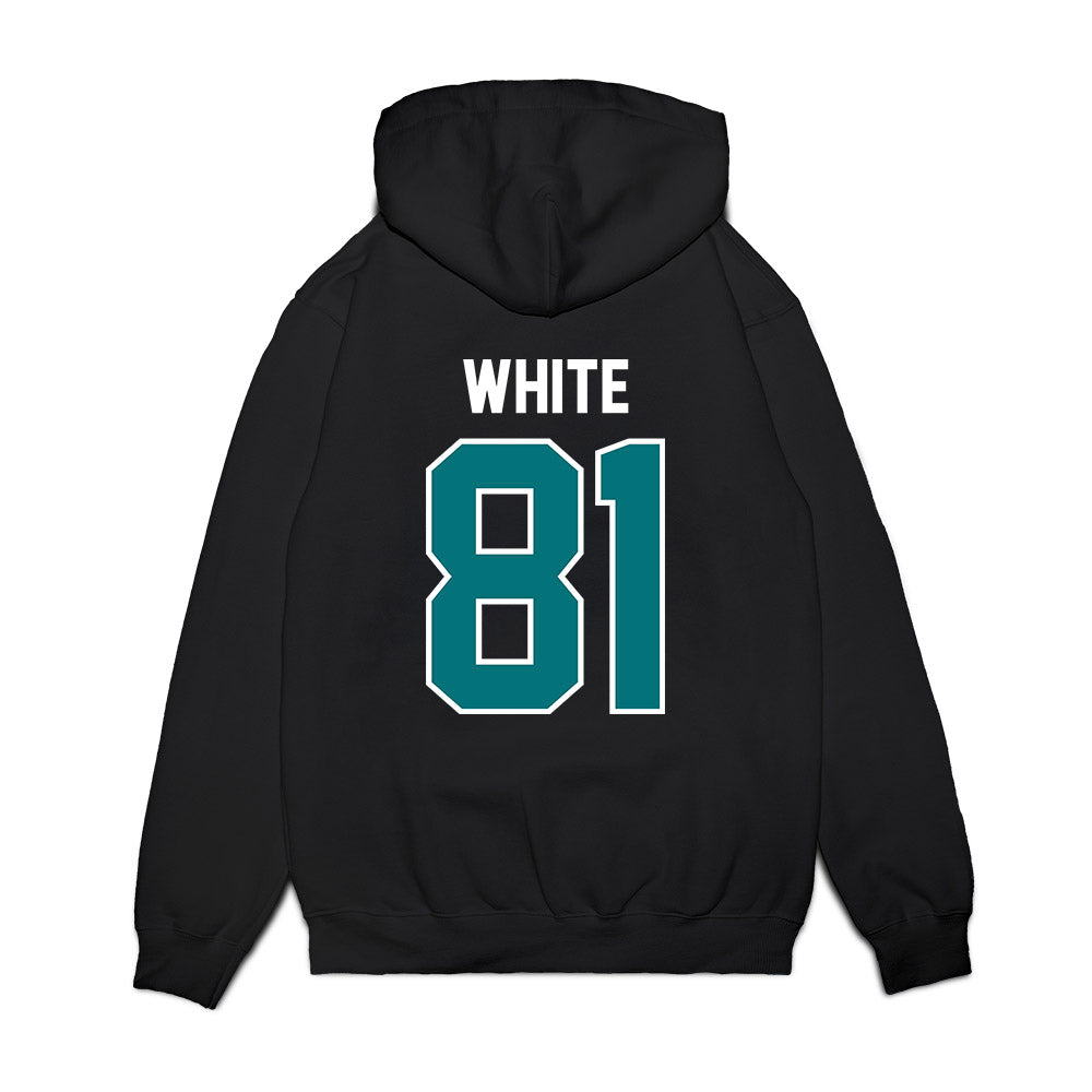 Coastal Carolina - NCAA Football : Dwayne White - Vintage Helmet Premium Hooded Sweatshirt-1