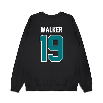 Coastal Carolina - NCAA Football : Alex Walker - Vintage Helmet Premium Crewneck Sweatshirt-1