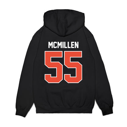 Illinois - NCAA Football : TJ McMillen - Vintage Helmet Premium Hooded Sweatshirt-1