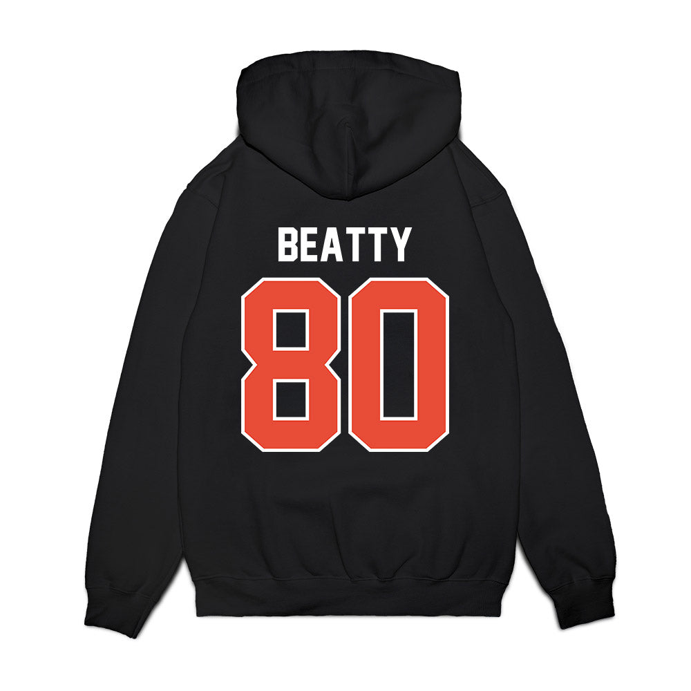 Illinois - NCAA Football : Hank Beatty - Vintage Helmet Premium Hooded Sweatshirt-1
