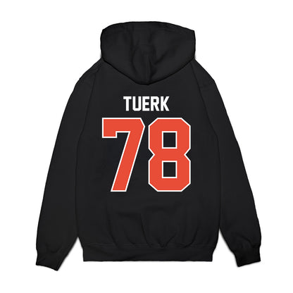 Illinois - NCAA Football : Eddie Tuerk - Vintage Helmet Premium Hooded Sweatshirt-1