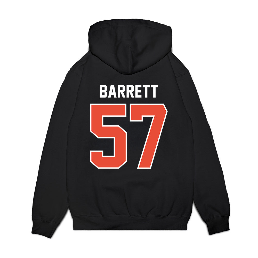 Illinois - NCAA Football : Zach Barrett - Vintage Helmet Premium Hooded Sweatshirt-1