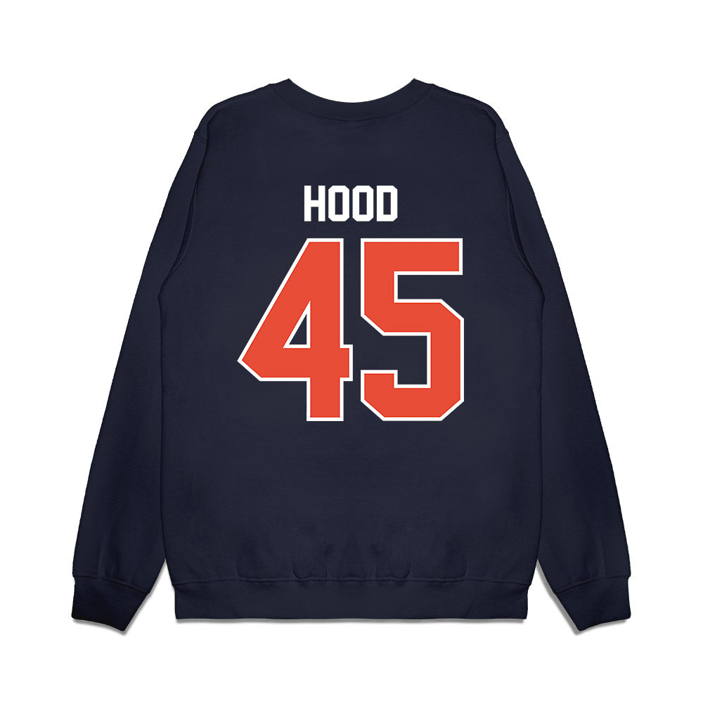 Illinois - NCAA Football : Malachi Hood - Vintage Helmet Premium Crewneck Sweatshirt-1