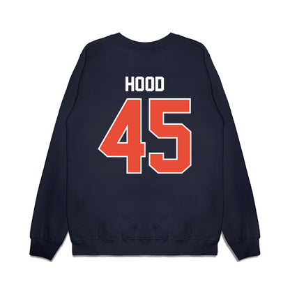 Illinois - NCAA Football : Malachi Hood - Vintage Helmet Premium Crewneck Sweatshirt-1