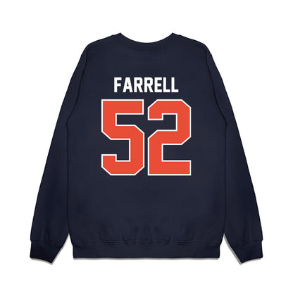 Illinois - NCAA Football : Pat Farrell - Vintage Helmet Premium Crewneck Sweatshirt-1