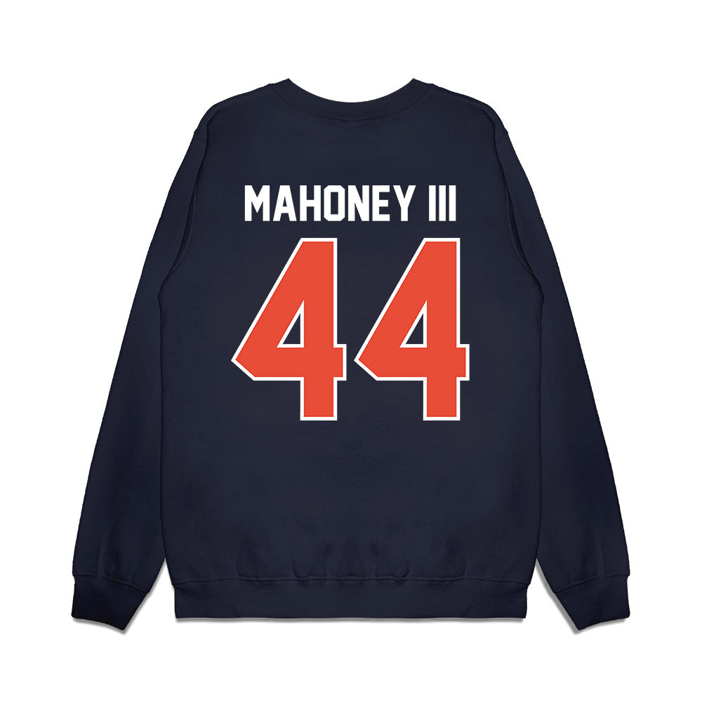 Illinois - NCAA Football : Patrick Mahoney III - Vintage Helmet Premium Crewneck Sweatshirt-1
