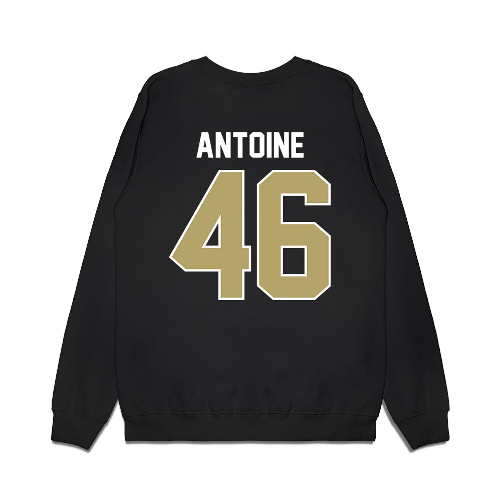 Central Florida - NCAA Football : Nicholas Antoine - Vintage Helmet Premium Crewneck Sweatshirt-1