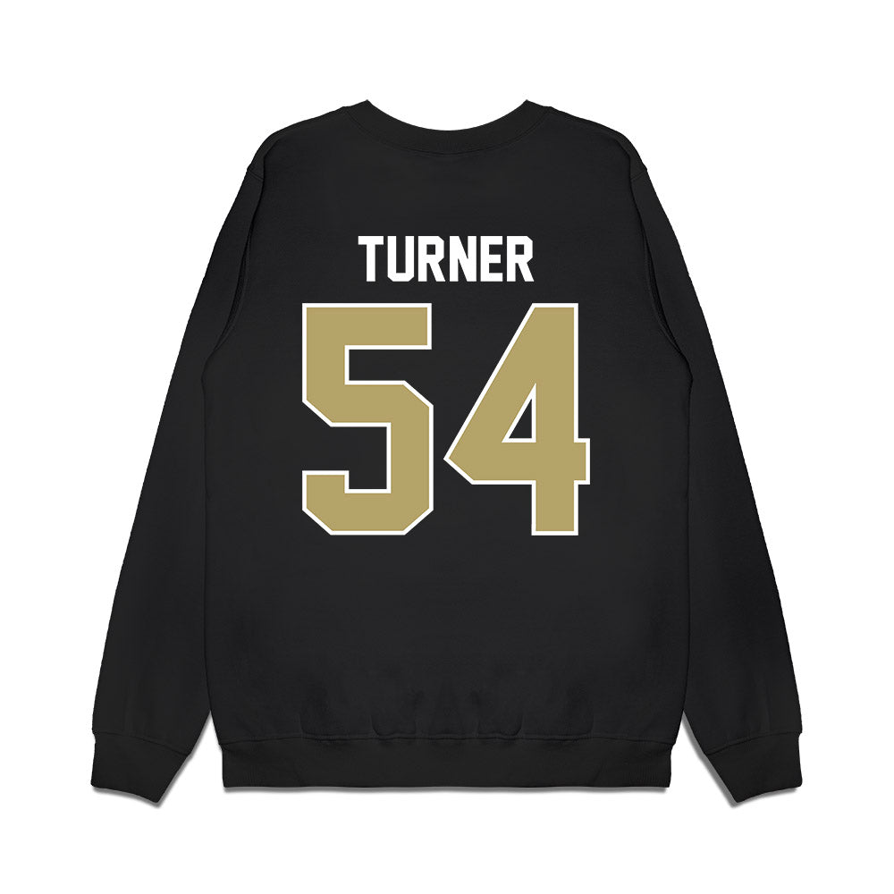 Central Florida - NCAA Football : Trenton Turner - Vintage Helmet Premium Crewneck Sweatshirt-1
