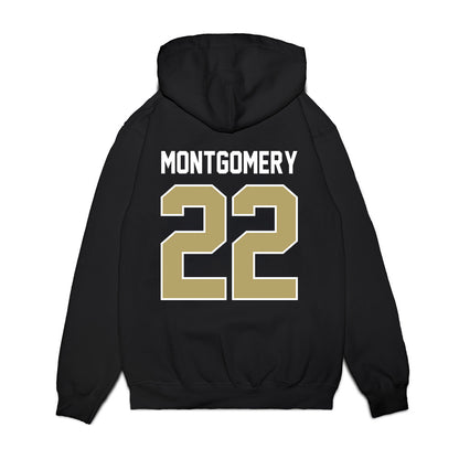 Central Florida - NCAA Football : Myles Montgomery - Vintage Helmet Premium Hooded Sweatshirt-1