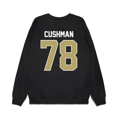 Central Florida - NCAA Football : Preston Cushman - Vintage Helmet Premium Crewneck Sweatshirt-1