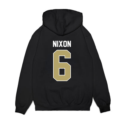 Central Florida - NCAA Football : Isaiah Nixon - Vintage Helmet Premium Hooded Sweatshirt-1