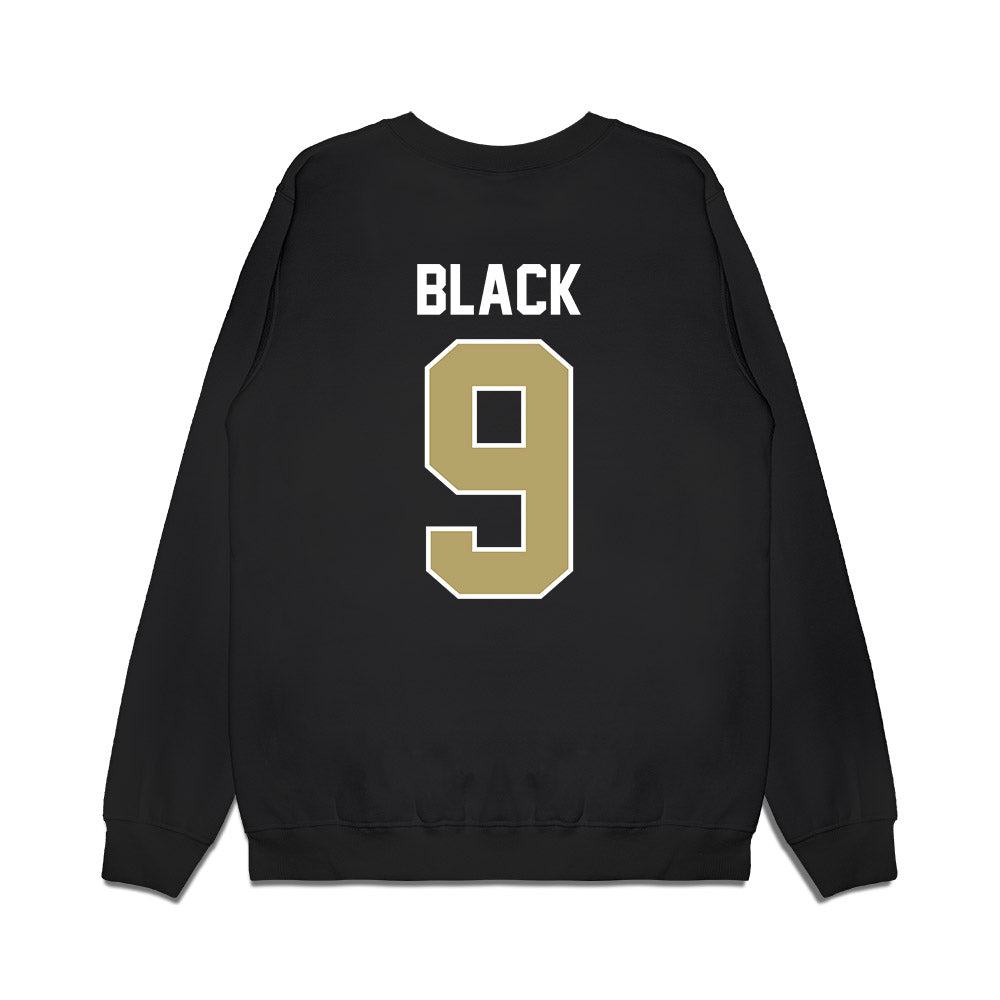 Central Florida - NCAA Football : DJ Black - Vintage Helmet Premium Crewneck Sweatshirt-1