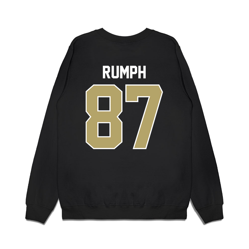 Central Florida - NCAA Football : Andrew Rumph - Vintage Helmet Premium Crewneck Sweatshirt-1