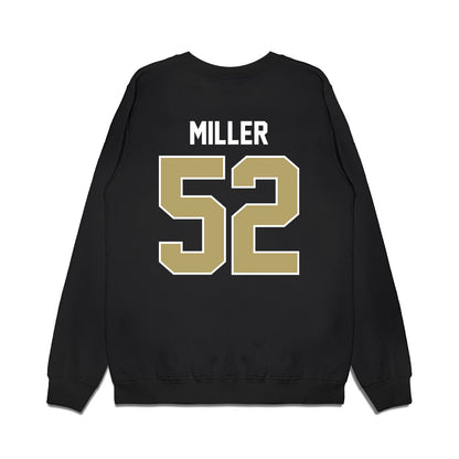 Central Florida - NCAA Football : Carter Miller - Vintage Helmet Premium Crewneck Sweatshirt-1