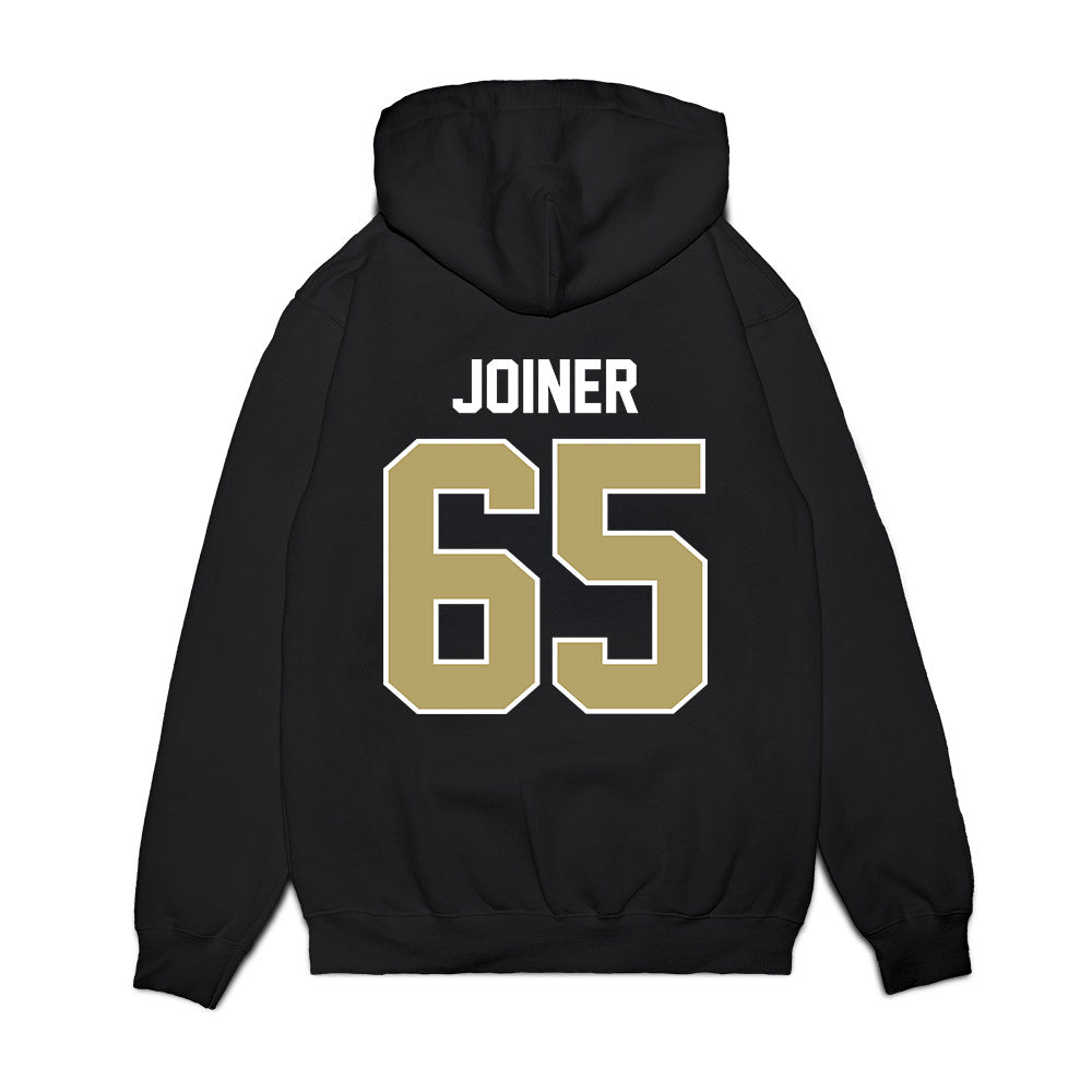 Central Florida - NCAA Football : Jaquez Joiner - Vintage Helmet Premium Hooded Sweatshirt-1