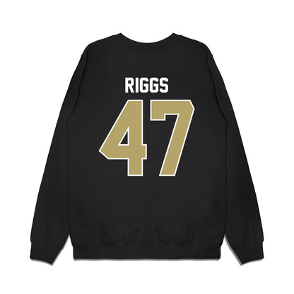 Central Florida - NCAA Football : Dalton Riggs - Vintage Helmet Premium Crewneck Sweatshirt-1