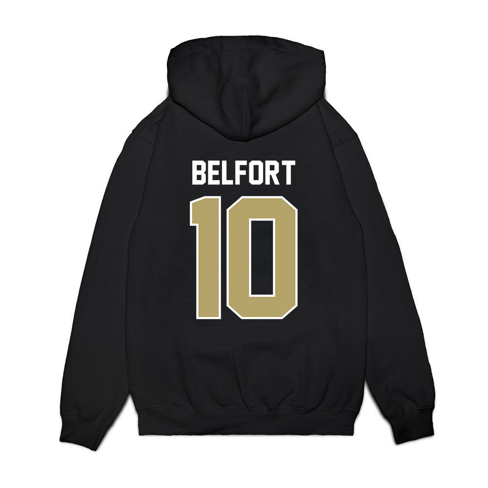 Central Florida - NCAA Football : Davi Belfort - Vintage Helmet Premium Hooded Sweatshirt-1